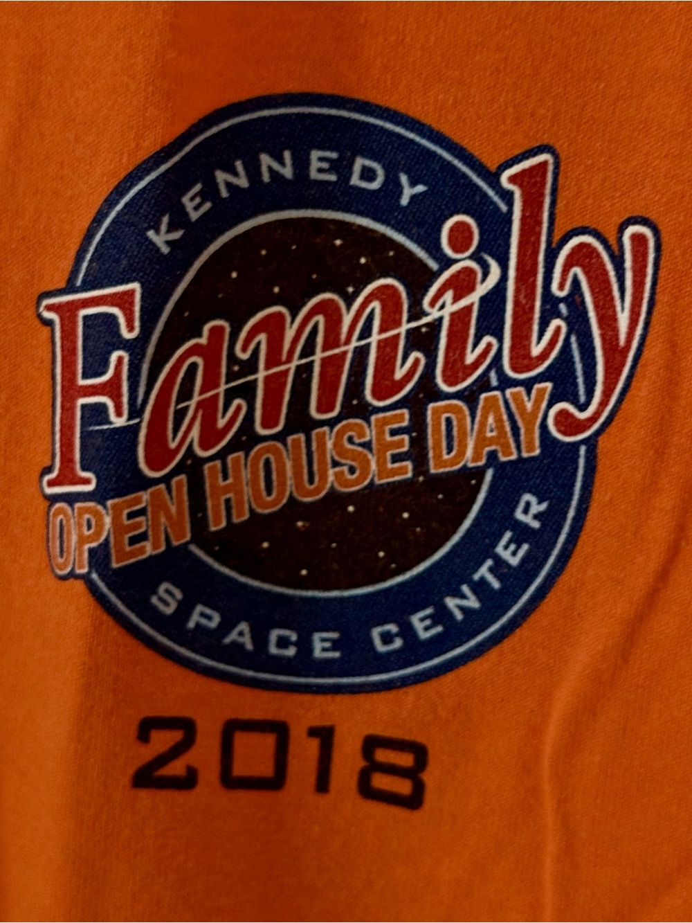 Kennedy Family Open House Day men Tshirt Orange
